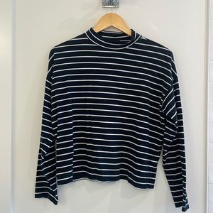 Everlane mock neck top